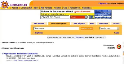 n°1 sur Nomade.fr